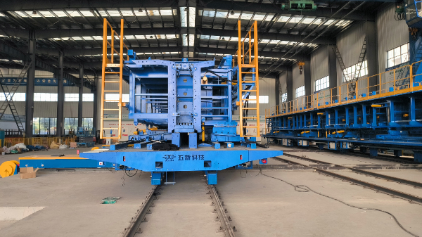 五新智能生產(chǎn)線革新升級，開啟帶模移動蒸養(yǎng)新篇章！